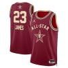 Män All-Star 2024 Tröja Western Conference LeBron James Röd Swingman Män All-Star 2024 Tröja Western Conference LeBron James Röd Swingman